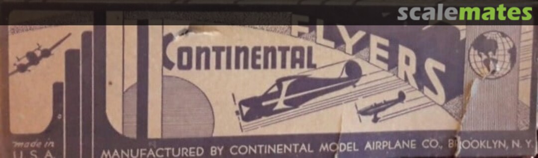 Boxart Miles Mohawk A17 Continental Model Airplane Co.