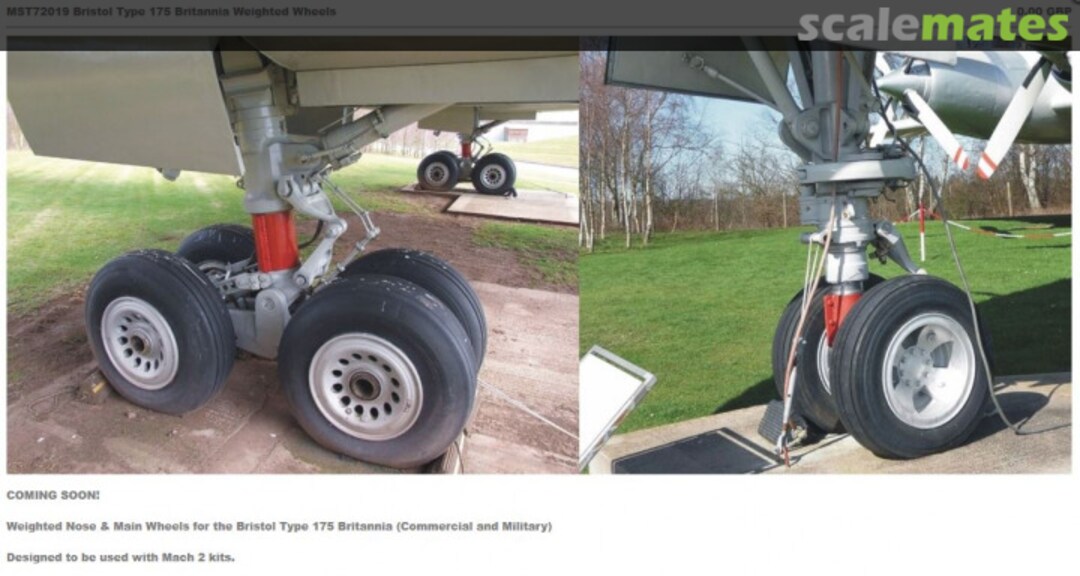 Boxart Bristol Type 175 Britannia Weighted Wheels MST72019 MasterCasters Boxart Bristol Type 175 Britannia Weighted Wheels MST72019 MasterCasters