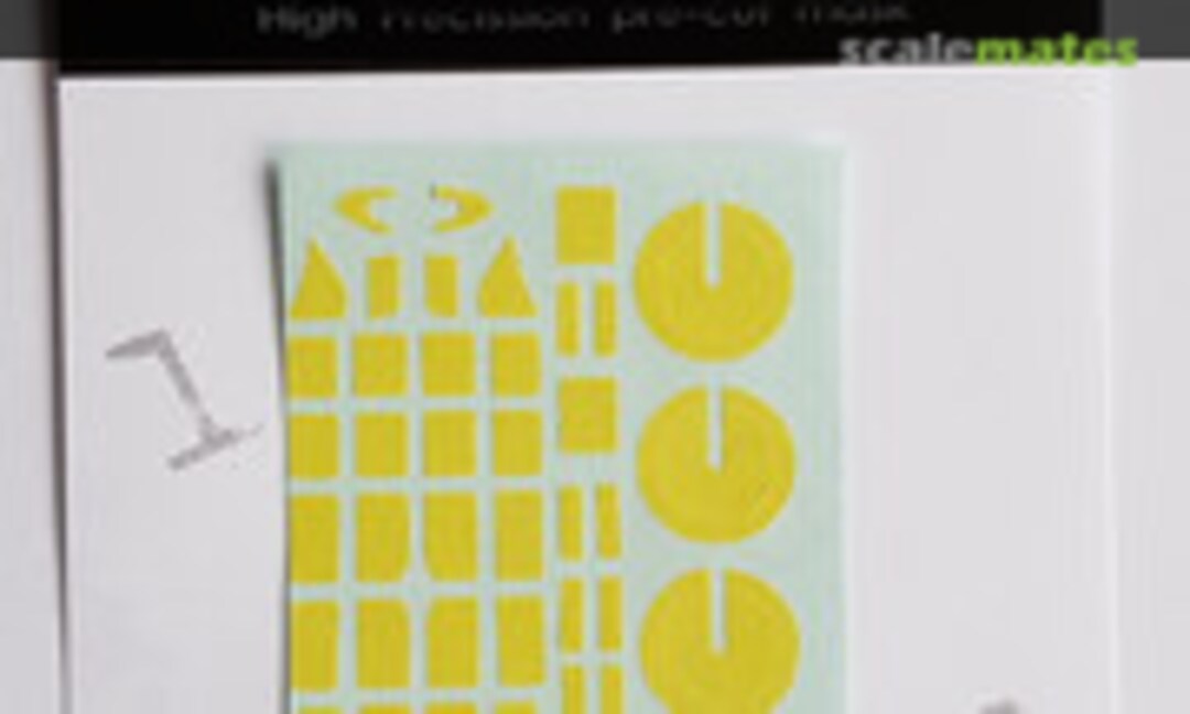 1:48 Mitsubishi Ki-15 I/II Babs canopy paint frame mask (DEAD Design Models VM48042) VM48042