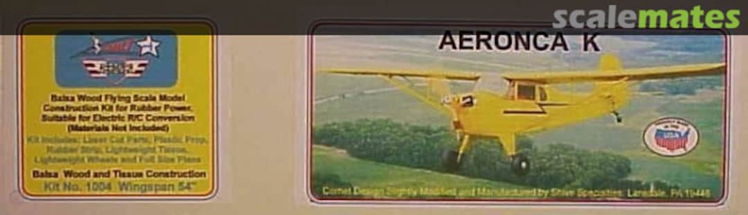 Boxart Aeronca K 1004 Scale Flight Model Co. Boxart Aeronca K 1004 Scale Flight Model Co.