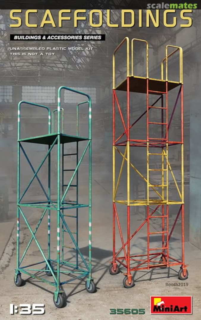 Boxart Scaffoldings 35605 MiniArt Boxart Scaffoldings 35605 MiniArt