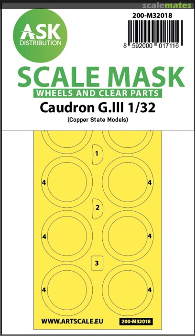 Boxart Caudron G.III 200-M32018 ASK Boxart Caudron G.III 200-M32018 ASK