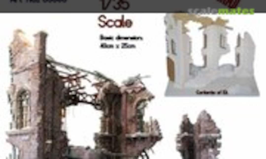 1:35 Diorama-Base: Stalingrad tractor factory (RT-Diorama 35303K) 35303K