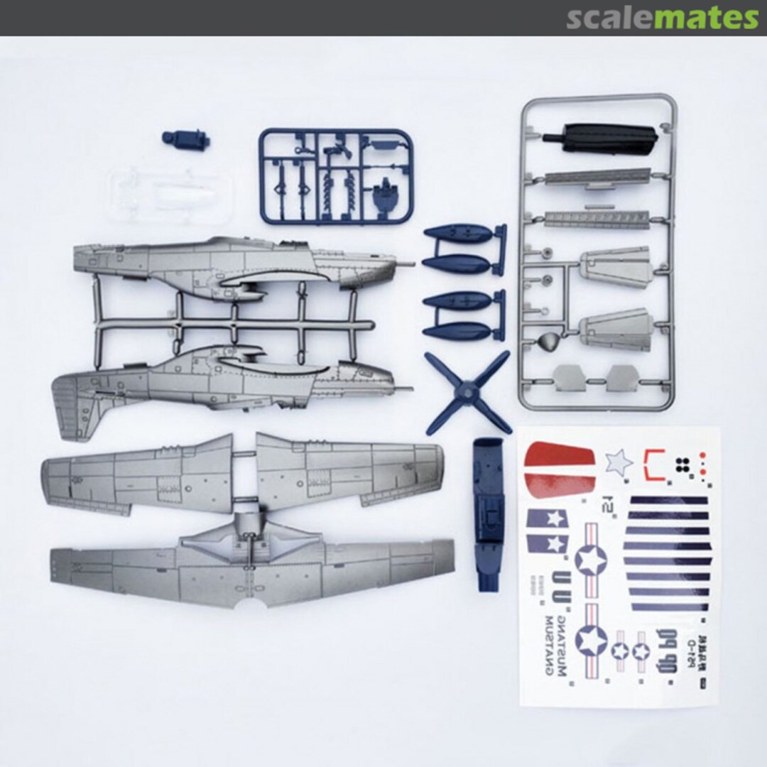 Boxart P-51D Mustang 7 A TO Z Boxart P-51D Mustang 7 A TO Z
