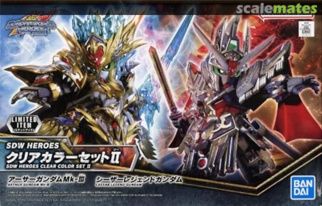 Boxart Clear Color Set II: Arthur Gundam Mk-III & Caesar Legend Gundam 5063807 Bandai Spirits Boxart Clear Color Set II: Arthur Gundam Mk-III & Caesar Legend Gundam 5063807 Bandai Spirits