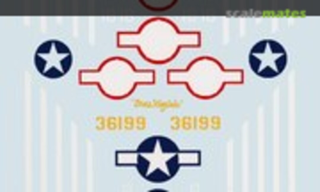 1:48 P-51A Mustangs (Microscale 48-1089) 48-1089