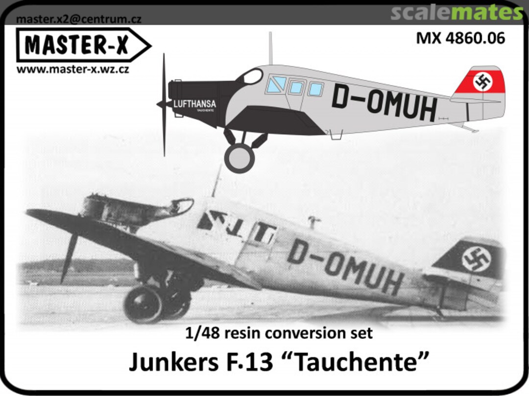 Boxart Junkers F.13 4860.06 Master-X Boxart Junkers F.13 4860.06 Master-X