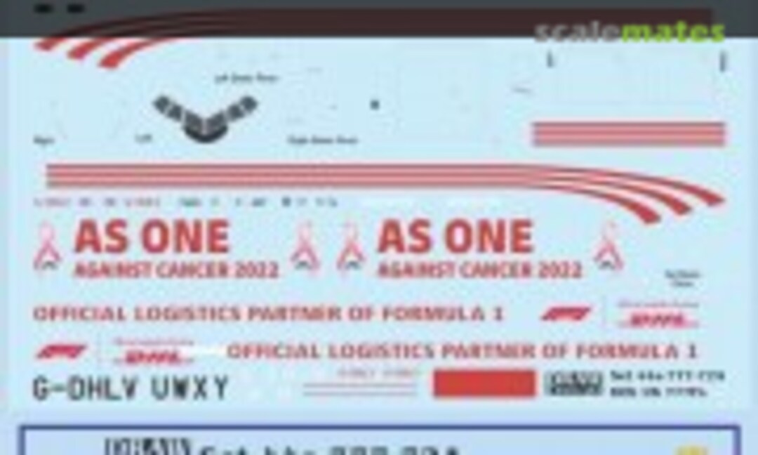 1:144 DHL UK 777Fs (Draw Decal 44-777-72A) 44-777-72A