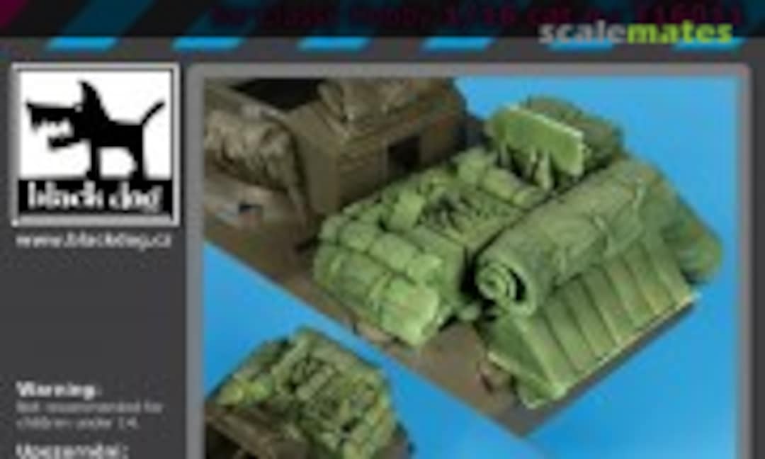 1:16 M5A1 Stuart accessories set 2 (Black Dog T16011) T16011