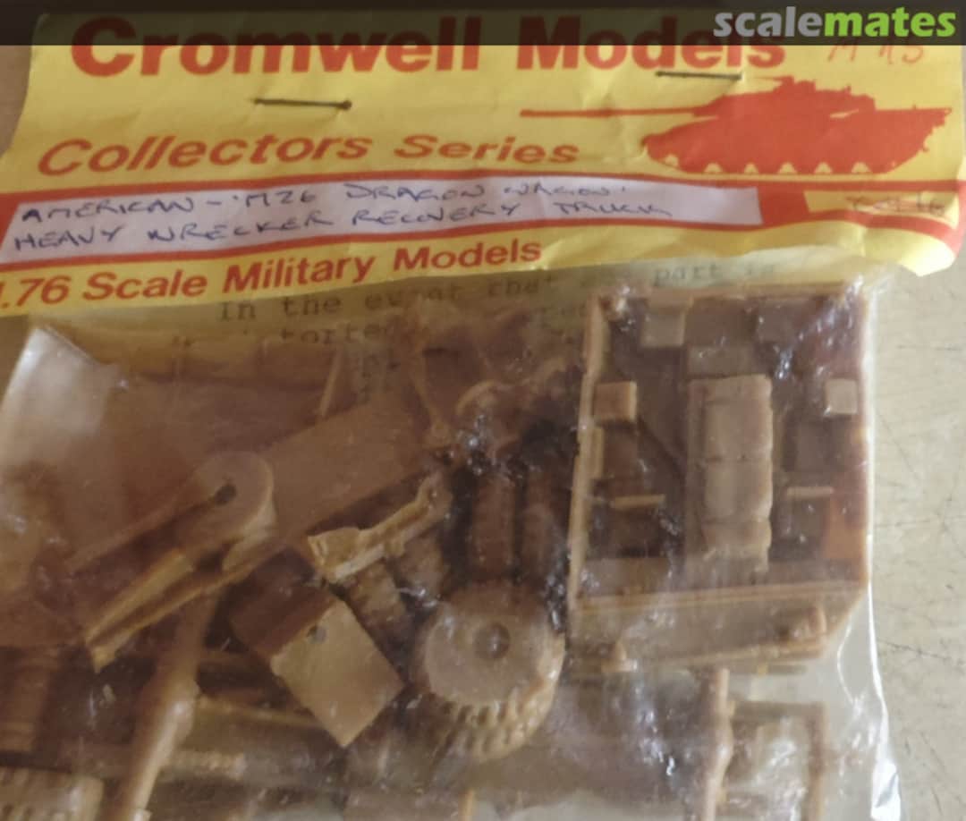Boxart M26 Dragon Wagon Heavy Wrecker Recovery Truck A15 Cromwell Models Boxart M26 Dragon Wagon Heavy Wrecker Recovery Truck A15 Cromwell Models