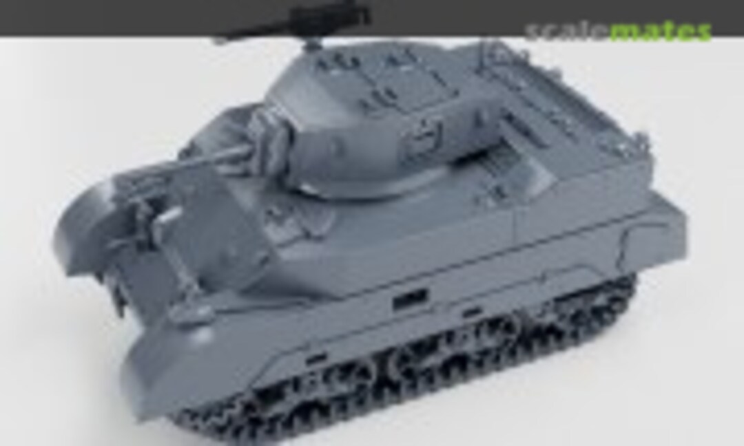 1:72 Light Tank M5A1 - closed hatch (EMP3d 72011616)