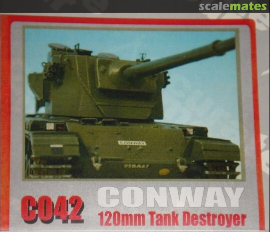 Boxart CONWAY FV4004 120mm Tank Destroyer C042 Accurate Armour Boxart CONWAY FV4004 120mm Tank Destroyer C042 Accurate Armour