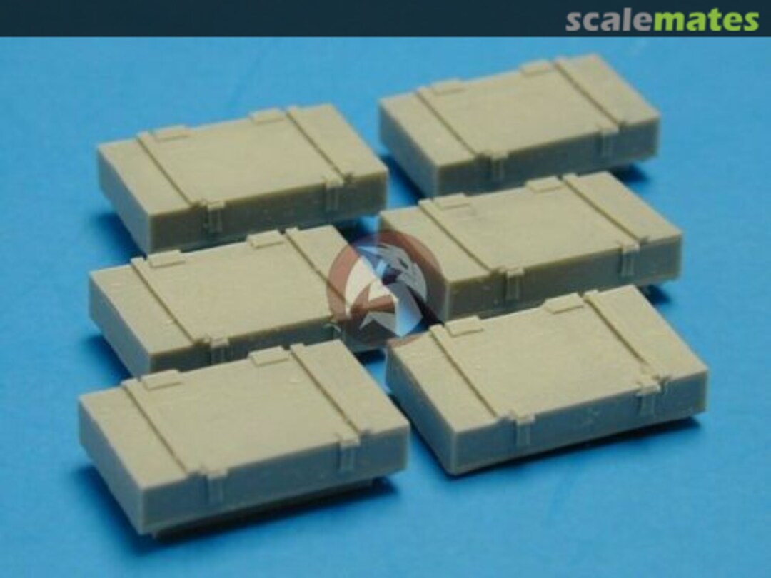 Boxart Russian & German 7.62cm PaK 36(r) Ammo Crates TWS1065 Tank Workshop