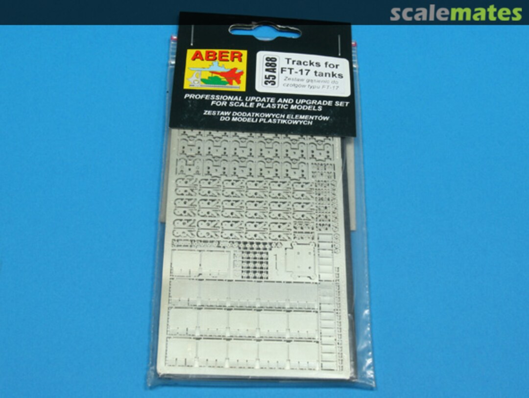 Boxart Tracks for FT-17 tanks (Integrate set) 35A088 Aber Boxart Tracks for FT-17 tanks (Integrate set) 35A088 Aber