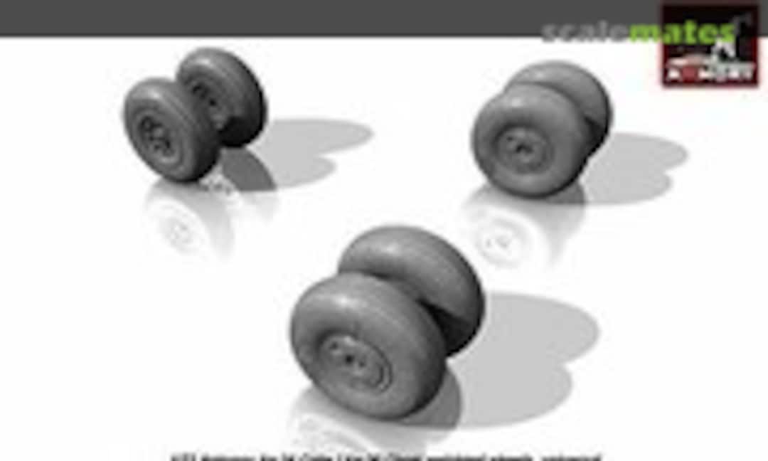 1:72 Antonov An-24/An-30 wheels, weighted (Armory AW72028) AW72028