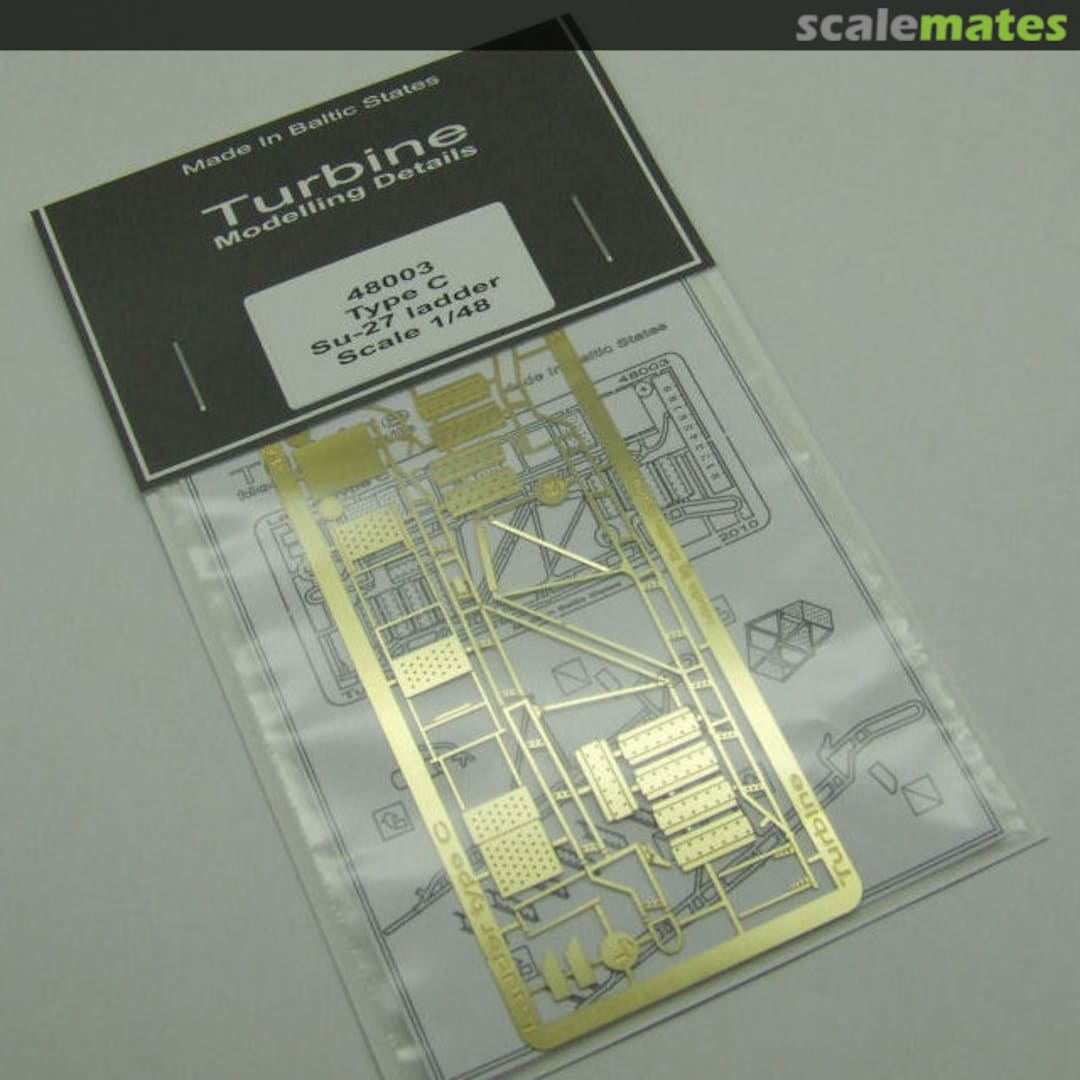 Boxart Ladder for Su-27 TMD 48003 Turbine Modelling Details Boxart Ladder for Su-27 TMD 48003 Turbine Modelling Details