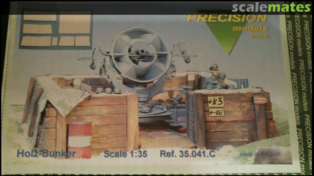 Boxart Holz Bunker R.R.H. Horchgerät 35.041.C Precision Models Boxart Holz Bunker R.R.H. Horchgerät 35.041.C Precision Models