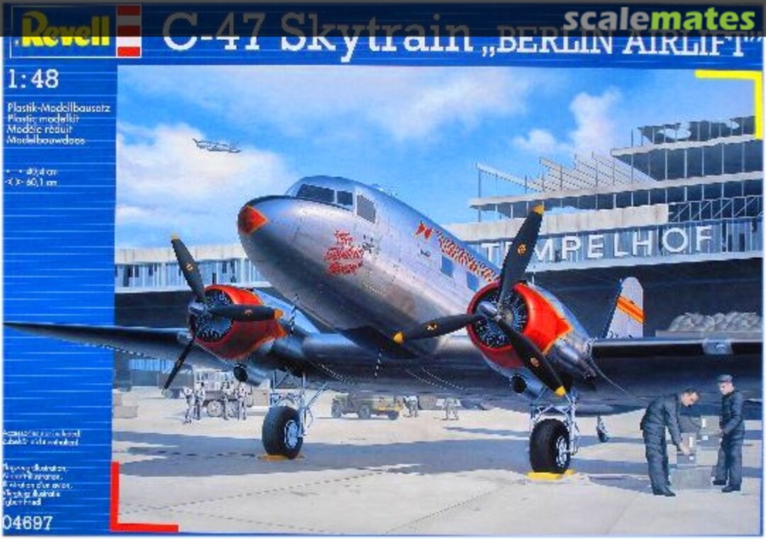 Boxart C-47 Skytrain "Berlin Airlift" 04697 Revell
