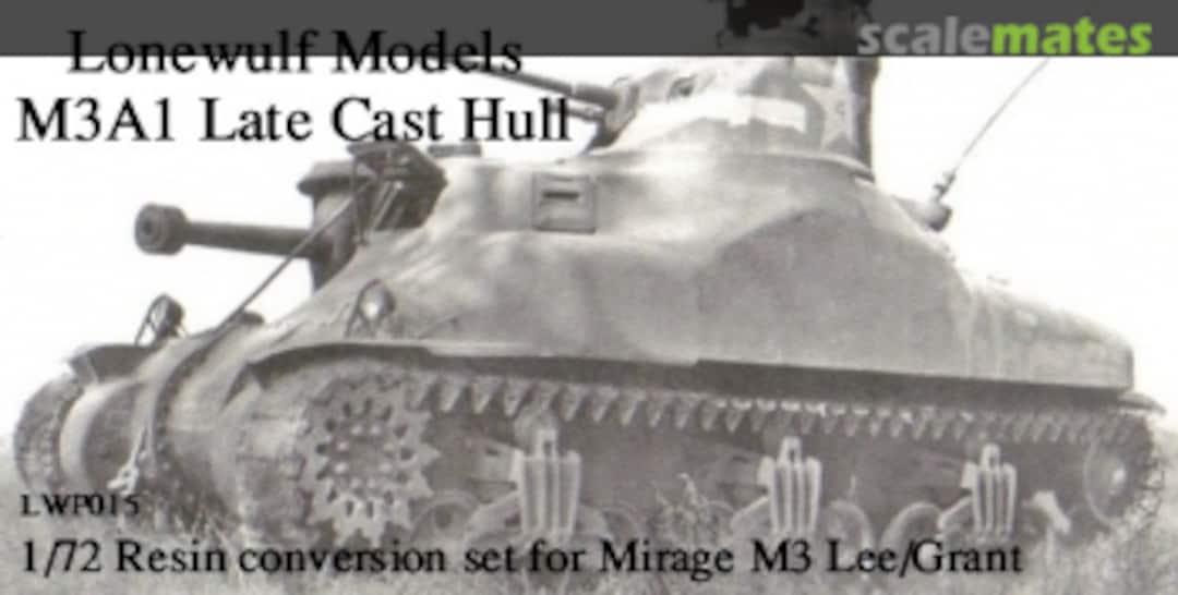 Boxart M3A1 Cast hull late LWP015 Lonewulf Models Boxart M3A1 Cast hull late LWP015 Lonewulf Models
