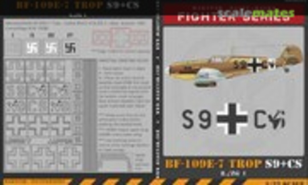 1:32 Messerschmitt Bf-109E-7 Trop S9+CS (Maketar MM32085K) MM32085K