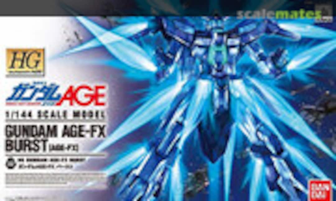 1:144 Gundam Age-FX Burst (AGE-FX) (Bandai 0180752) 0180752