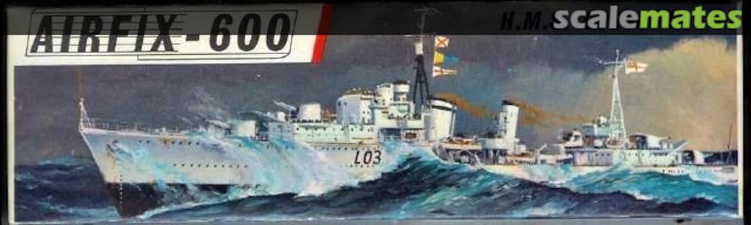 Boxart HMS Cossack F2S Airfix Boxart HMS Cossack F2S Airfix