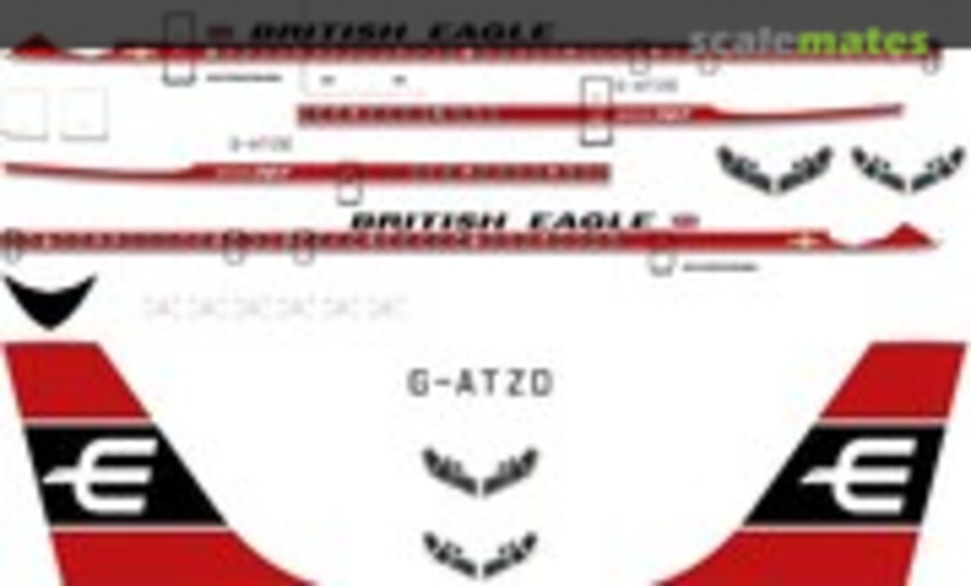 1:144 British Eagle B707 320C (Classic Airlines CA144-188) CA144-188