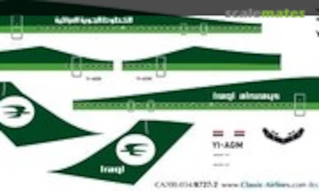 1:200 Iraqi 727-200 (Classic Airlines CA200-034) CA200-034