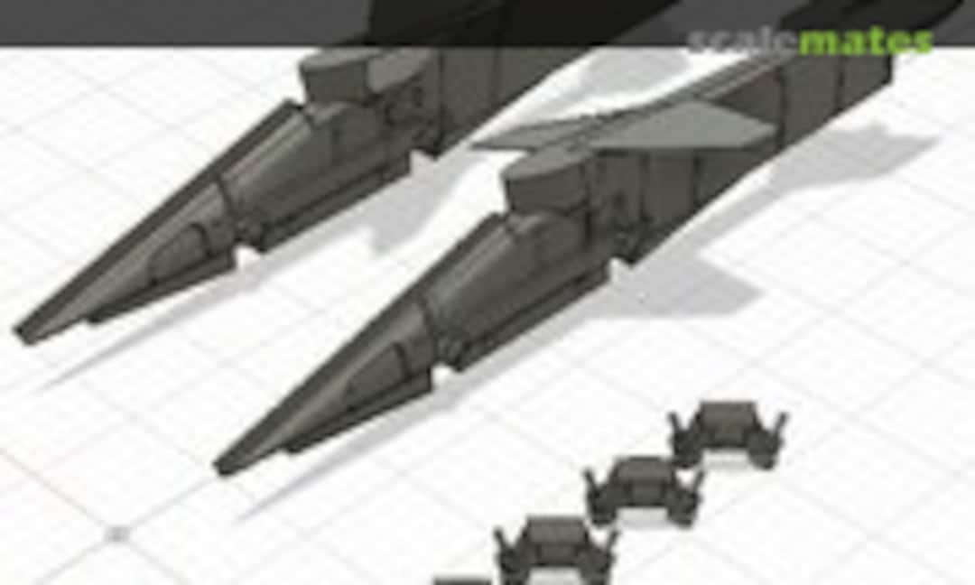 1:72 F-4K/M Phantom Inner pylon (Wings of Pegasus )