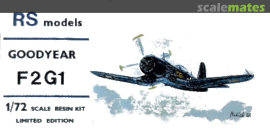 Boxart Goodyear F2G1 RS Models Boxart Goodyear F2G1 RS Models