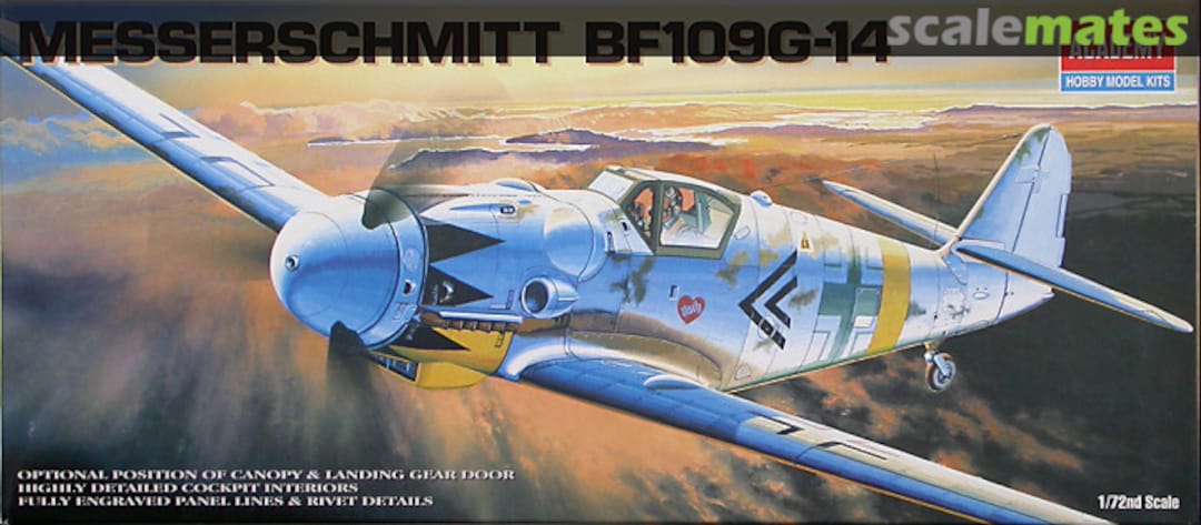 Boxart Messerschmitt Bf109G-14 1653 Academy Boxart Messerschmitt Bf109G-14 1653 Academy
