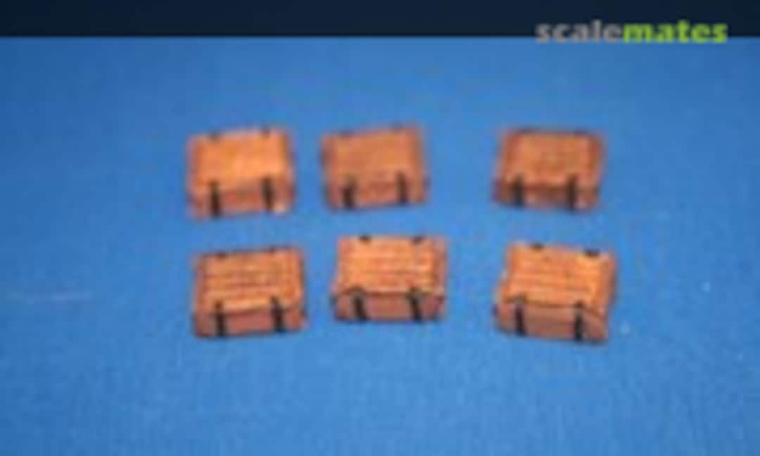 1:35 6 ammobaskets for the german lFH 18 gun (Peddinghaus-Decals 35 3190) 35 3190