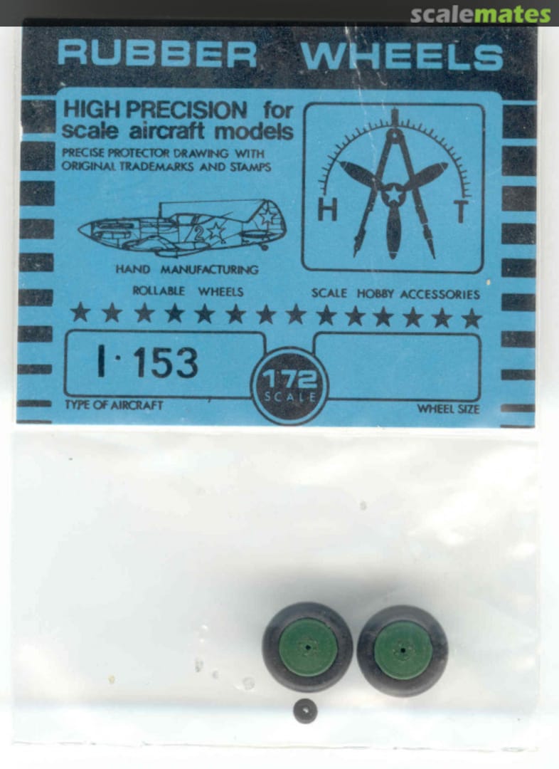 Boxart I-153 HAT Scale Hobby Accessories Boxart I-153 HAT Scale Hobby Accessories