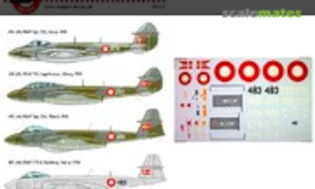 1:72 Gloster Meteor (Stoppel Decals 072127) 072127