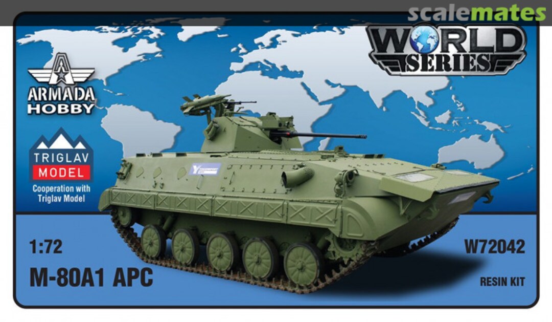Boxart M-80A1 APC W72042 Armada Hobby Boxart M-80A1 APC W72042 Armada Hobby