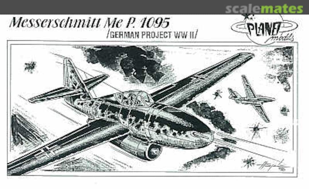 Boxart Messerschmitt Me P 1095 01772 Planet Models