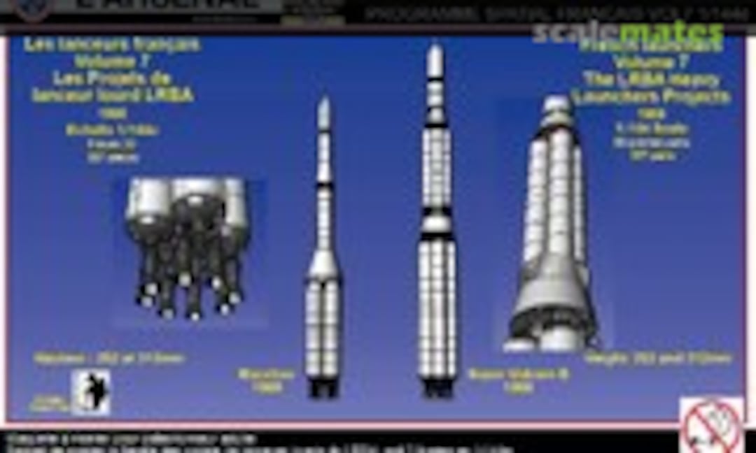 1:144 French Launchers Volume 7: LRBA Heavy Launchers 1968 (L'Arsenal 144 07) 144 07