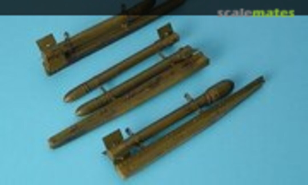 1:48 British Rockets WWII. (Aires 4018)