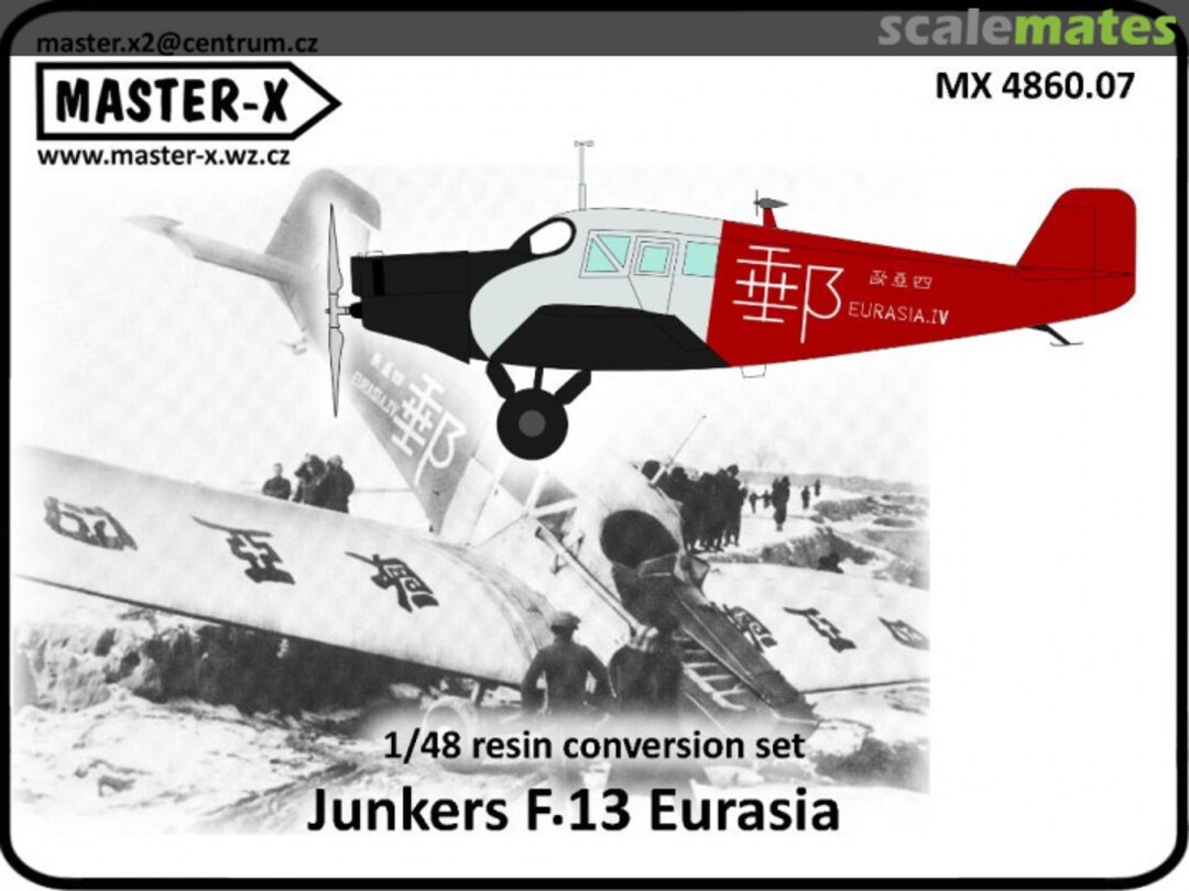 Boxart Junkers F.13 4860.07 Master-X Boxart Junkers F.13 4860.07 Master-X