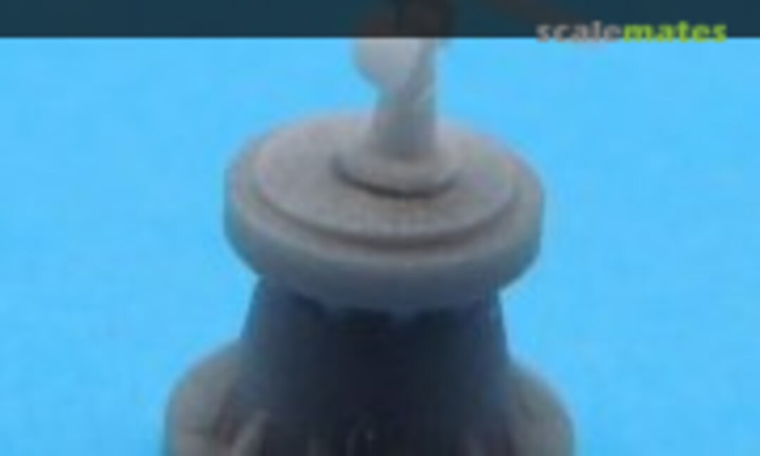 1:350 Marine Nationale 37mm AA Single gun (x10) (Black Cat Models AC350166a) AC350166a