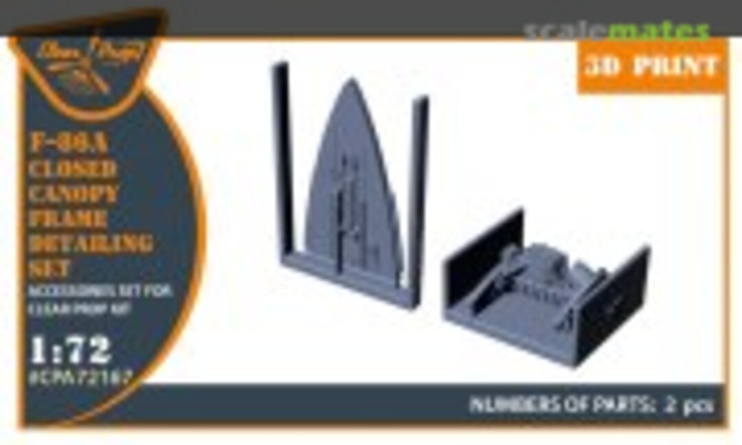 1:72 F-86A Canopy Frame Detailing Set (Clear Prop! CPA72167) CPA72167
