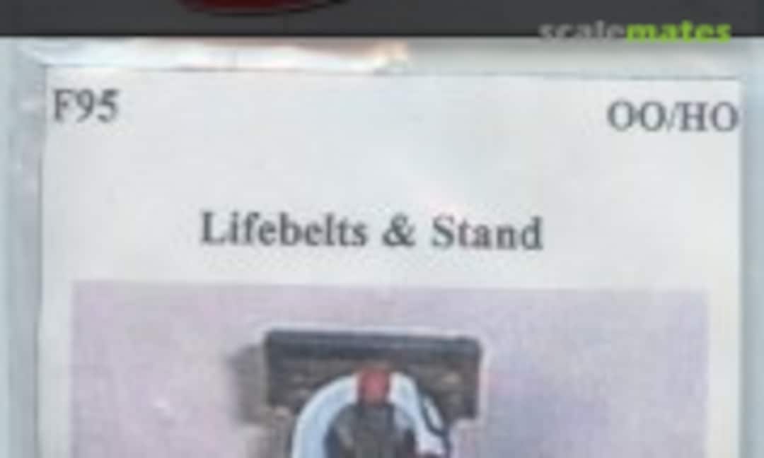 1:76 Lifebelts & Stand (Langley Models F95) F95