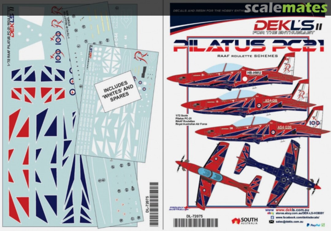 Boxart Pilatus Pc 21 DL-72075 DEKL's