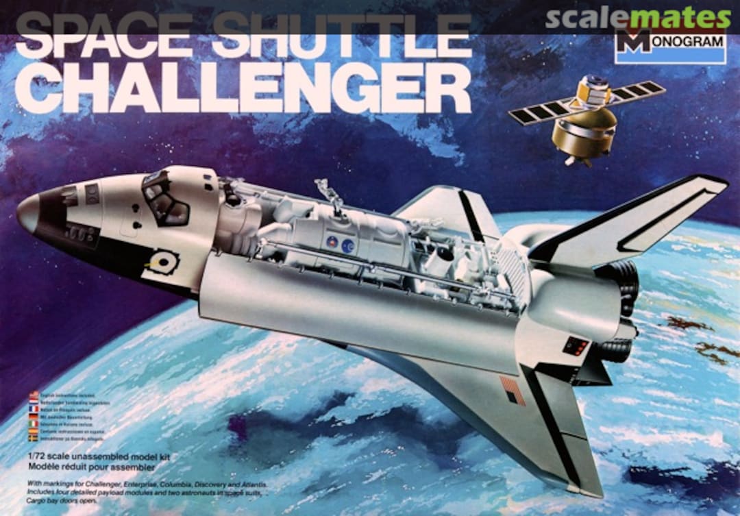 Boxart Space Shuttle Challenger 5702 Monogram Boxart Space Shuttle Challenger 5702 Monogram