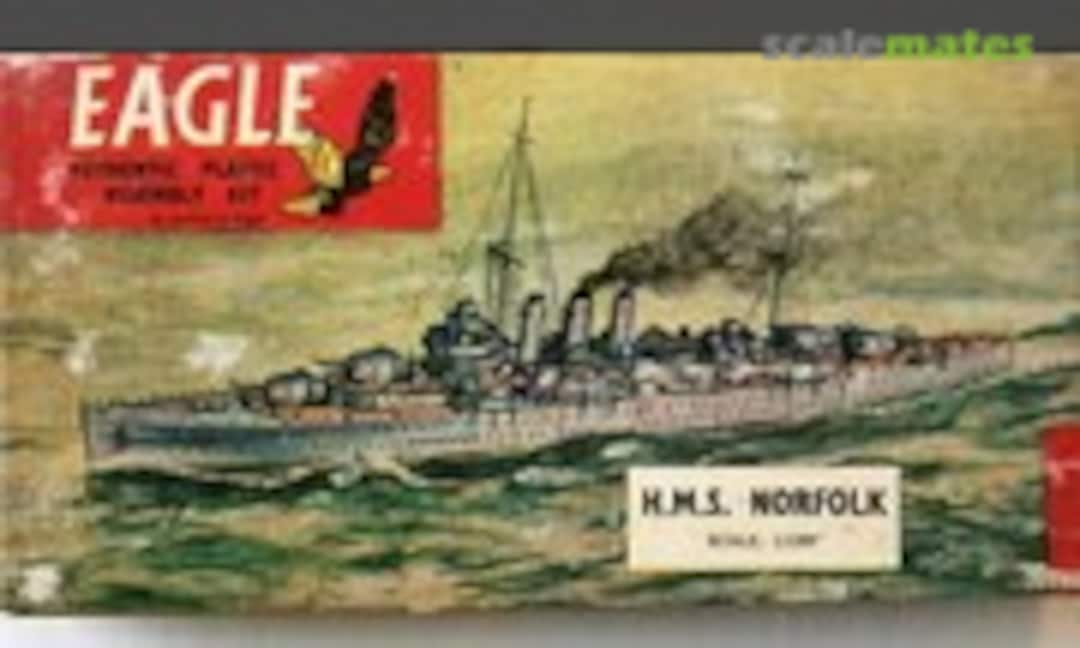 1:1200 H.M.S. Norfolk (Eaglewall )