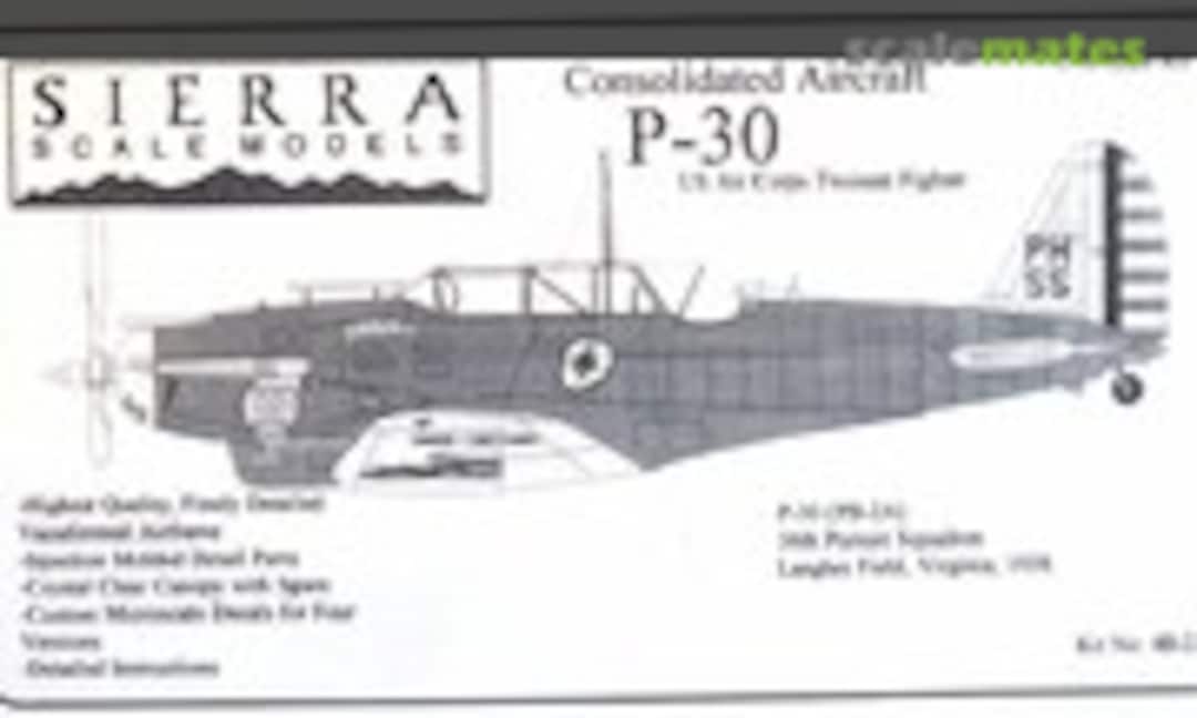 1:48 Consolidated Aircraft P-30 (Sierra Scale Models 48-23)