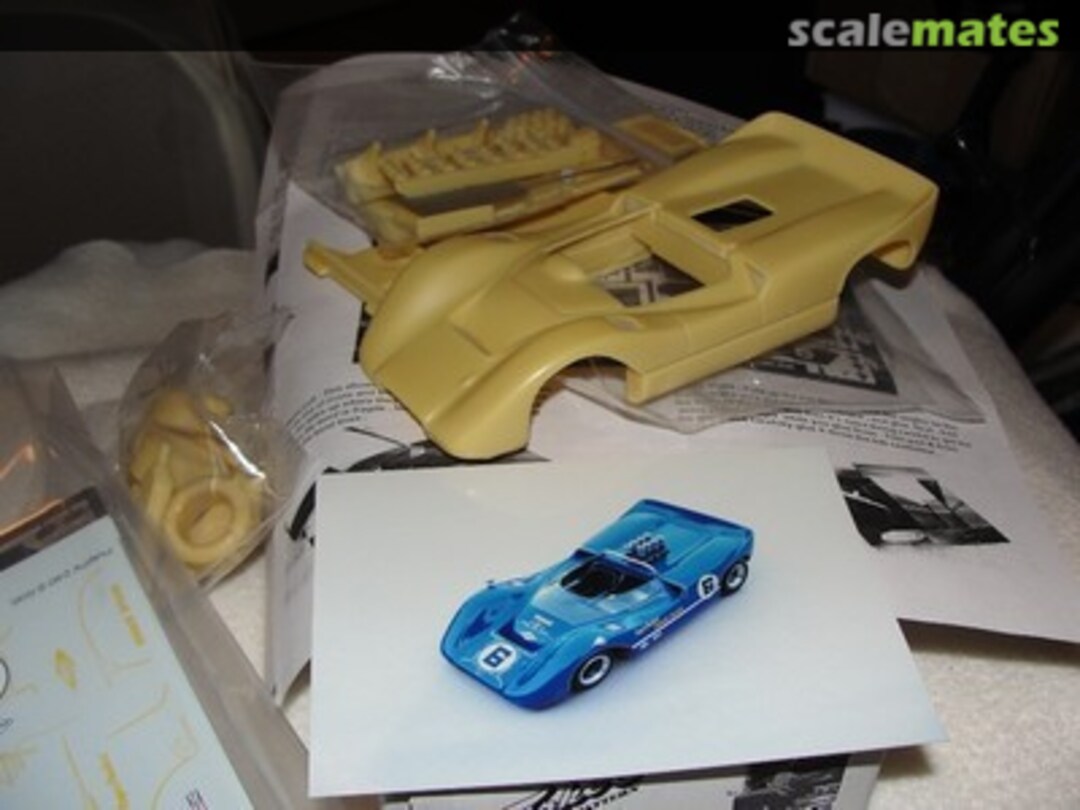 Boxart McLaren M6A "Sunoco" MM2410 Marsh Models Boxart McLaren M6A "Sunoco" MM2410 Marsh Models