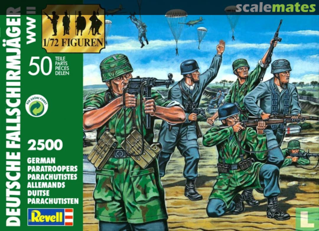 Boxart Deutsche Fallschirmjäger 02500 Revell
