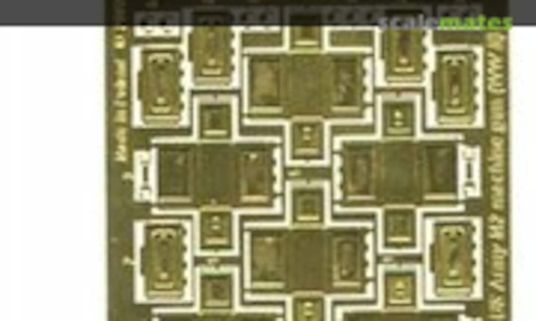 1:48 Ammo boxes for US Army (WWII) M2 Machine gun (Aber 48A14) 48A14