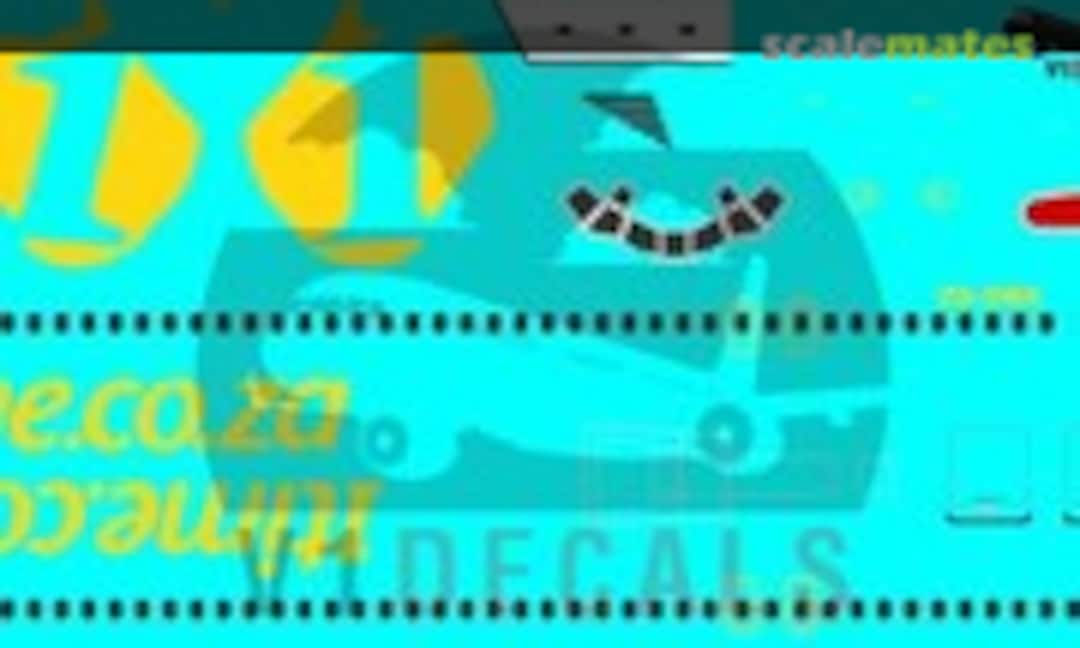 1:144 1Time Airlines McDonnell Douglas MD-82 (V1 Decals V1D0651-144) V1D0651-144